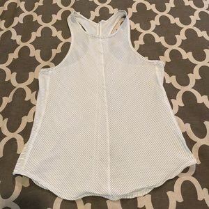 lululemon // Racerback Tank // White // 6